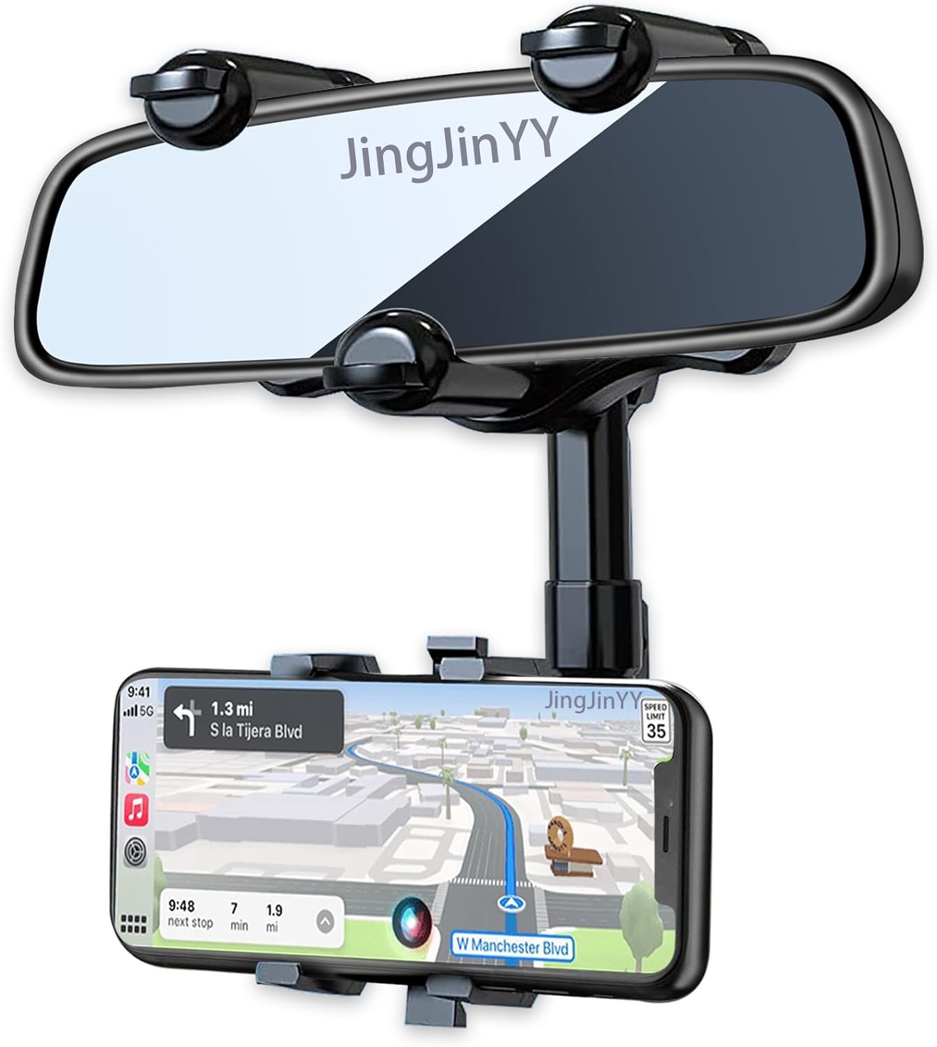 Rearview Mirror Phone Holder Review